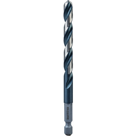 BOSCH - Broca helicoidal madera HSS, hexagonal 8,0 8 x 75 x 117