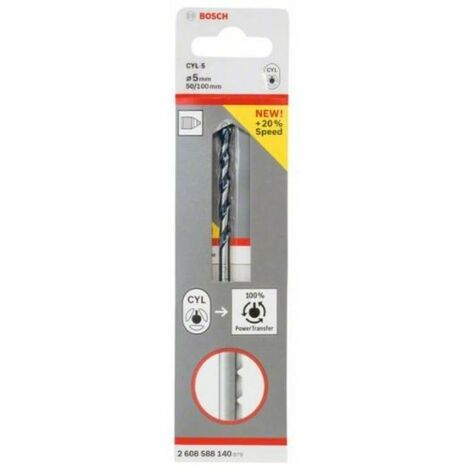 bosch broca hormigon cyl-5 longlife 5x  50x100 mm 2 608 588 140