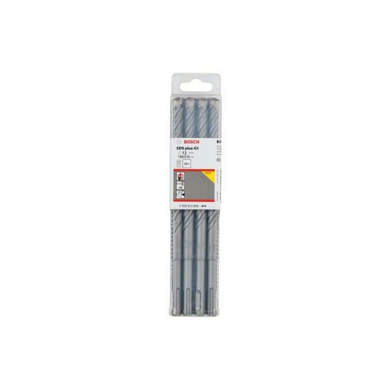 

Sds Plus-5X: 12 X 150 X 210: 10Uds - Bosch