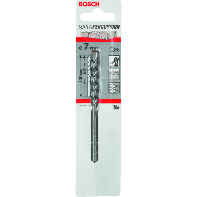 

BOSCH 2608597662 Brocas para hormigón CYL-3 7 x 60 x 100 mm d 6,5 mm