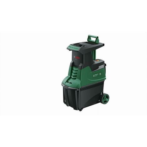 Bosch – Broyeur de végétaux électrique 2500 W – Capacité de coupe 40 mm – Moteur à induction silencieux – Bac de ramassage 53 L - AXT 25 D