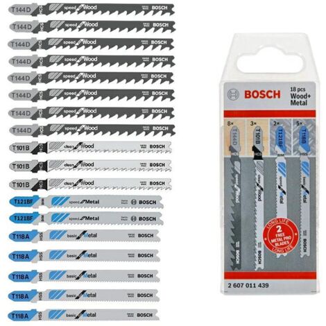 Bosch brze.t zest.euu bois/métal 16+2szt