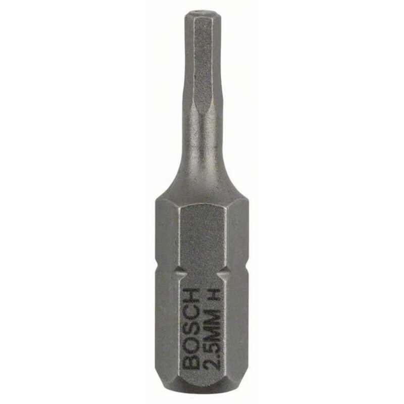 Image of Bosch Accessories Inserto Esagonale 2.5 mm extra duro C 6.3 3 pz.