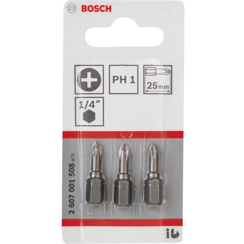 3ST ph Phillips. Dimensione bit 1 xh 25 mm - Bosch