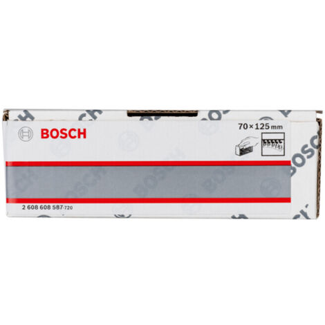 Bosch Cale à Poncer Auto-Agrippante Liège 70x125 mm