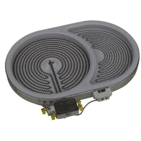 Bosch - calentador radiante 260x165mm 2400/1600w 230v ovalado para vitrocerámica - 00648582 -