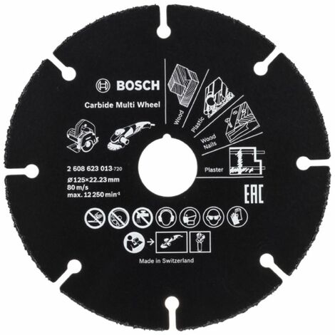 Bosch Accessories 2608623013 Disque à tronçonner 125 mm 22.23 mm 1 pc(s)
