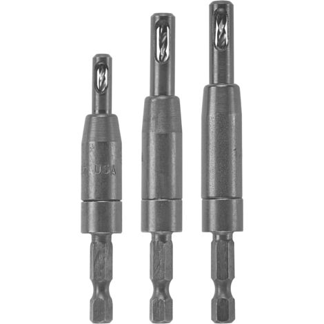 Bosch CC2430 - Set di 3 punte autocentranti