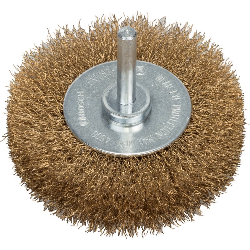 

BOSCH 2608622054 Cepillo de disco, latonado 75 mm 0,2 mm 16 mm