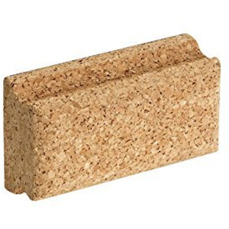 Blocco di levigatura in sughero, 70 x 125 mm