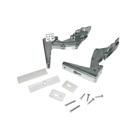 Bosch – Charnières pantographe livrées par 2 – Pièce détachée pour réfrigérateur – Compatible avec Gaggenau, Hotpoint, Indesit, Ariston, Bauknecht