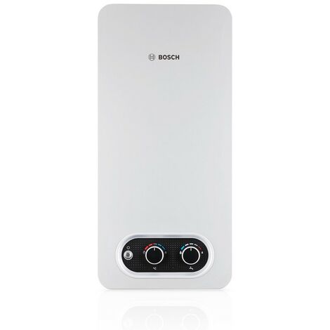 Bosch – Chauffe-eau gaz à accumulation 11L – Chambre ouverte – Tirage naturel – Triple sécurité – Faibles émissions NOx – Installation verticale
