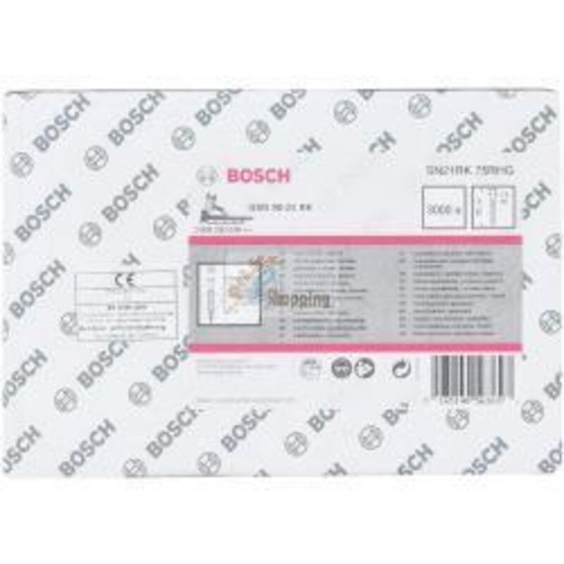 Chiodo a testa rotonda SN21RK 75RHG 2,8 mm, 75 mm, zincato a fuoco, rigato, 3000 pezzi