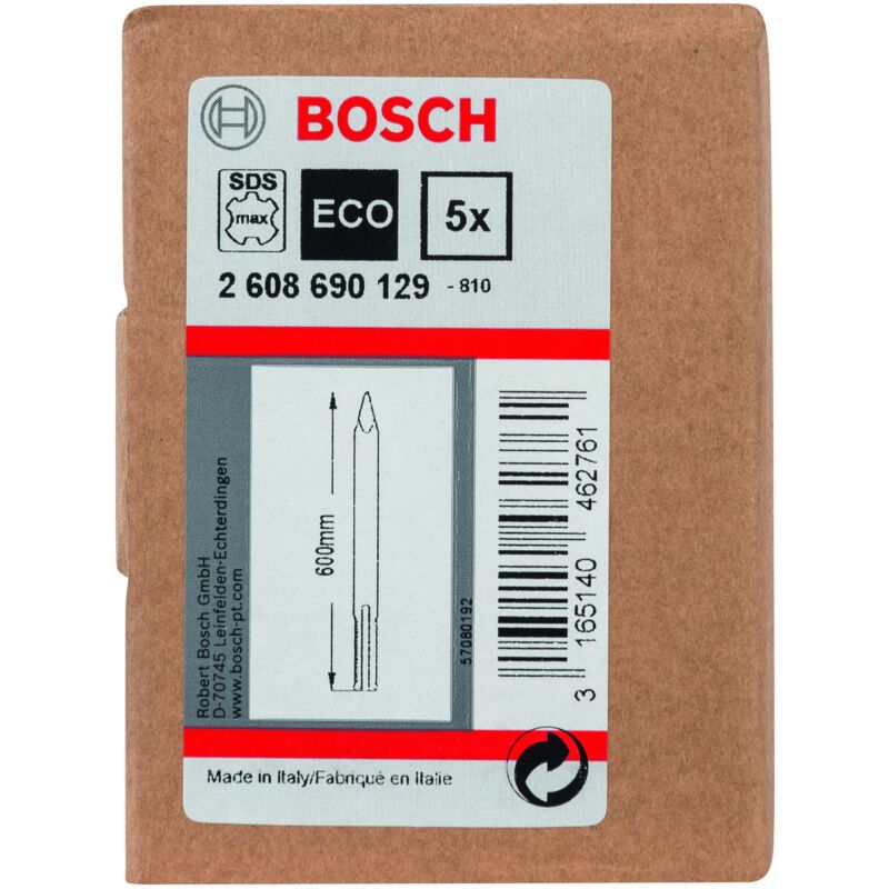 

2608690129 Cincel puntiagudo SDS-max 600 mm - Bosch