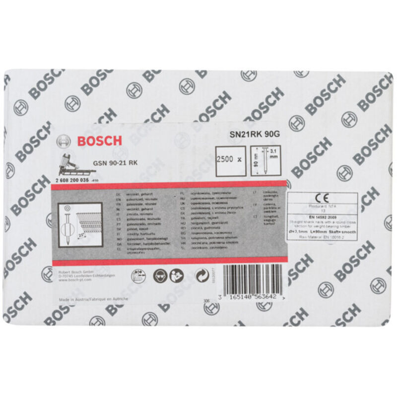 Clous SN21RK Bosch