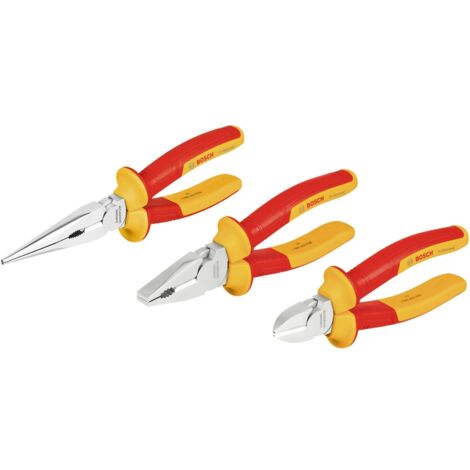 Bosch Combo Kit VDE-Zangen-Set, 3-tlg.