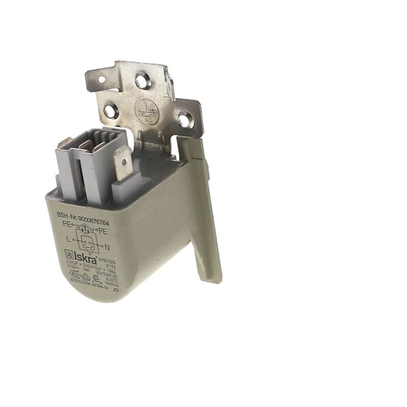 Bosch - condensateur Sèche-Linge antiparasite 0.24UF+20.015UF +1Mohms 9000676764 iskra
