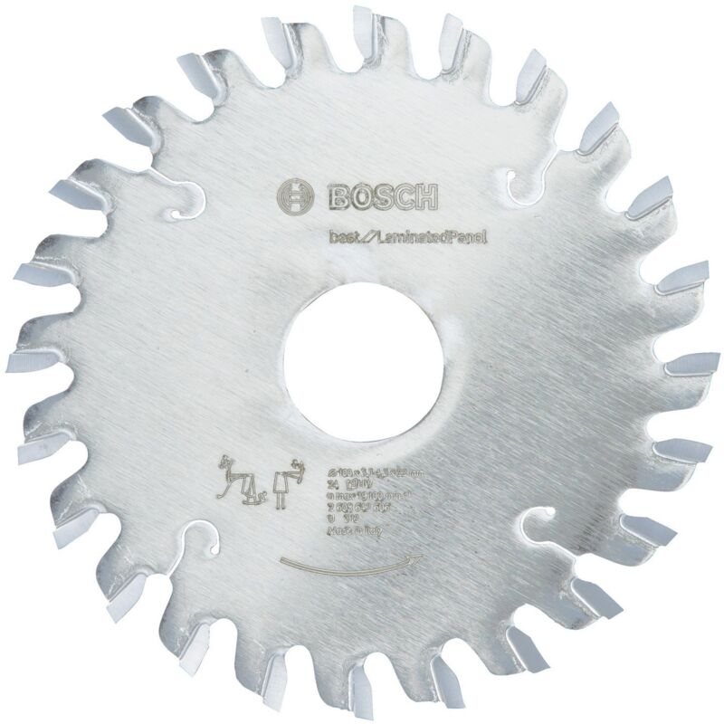 Bosch - Lame d'inciseur conique Best for Laminated Panel 100 x 22 x 2,2 mm 24 - 2608642606