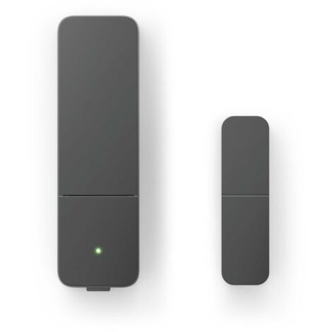 BOSCH Contatto Porta/Finestra II Plus per Smart Home con Sensore Intelligente di Vibrazione, Protezione Anti-Intrusione, Compatibile con Amazon Alexa, Google Assistant e Apple HomeKit, Colore Antracit