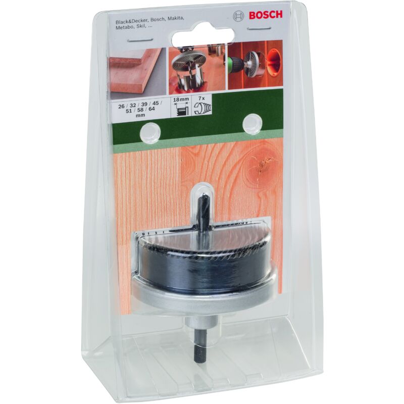 

BOSCH 2609255635 Corona para madera: Set 7 uds x 18.5mm