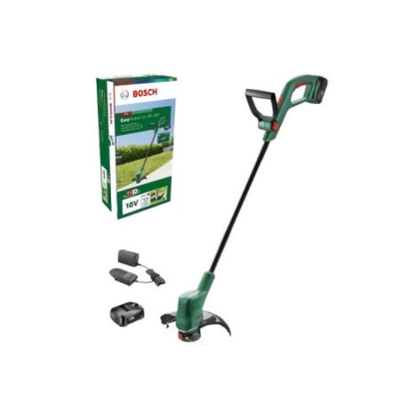 Bosch – Coupe-bordures sans fil 18V avec 2 batteries 2.0Ah – Largeur de coupe 26 cm – Système semi-automatique – Moteur Lithium-Ion - 18V-260