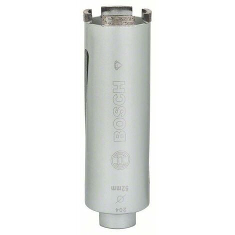 Bosch Couronne de forage à sec diamantée G 1/2" 52 mm, 150 mm, 4 segments, 7 mm