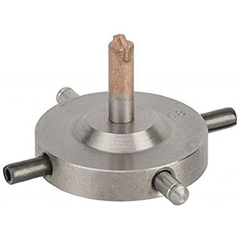 Punta di centraggio a croce per corone 1 1/4' unc a secco - 68 mm - Bosch