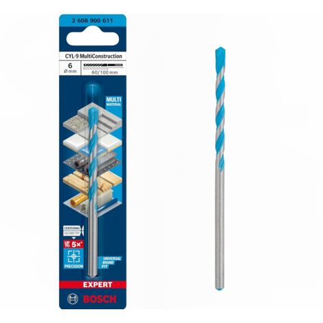 Bosch CYL-9 Mehrzweckbohrer Ø 6 mm  EXPERT MultiContruction