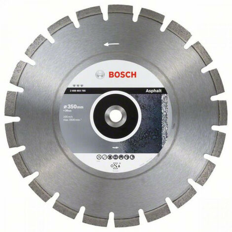 Bosch Dia-Scheibe Best for Asphalt 350x20x3,2x12