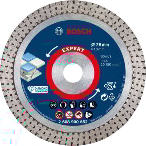 BOSCH DIA TS HardCeramic 76x22.23x1,9x10 - 2608900652