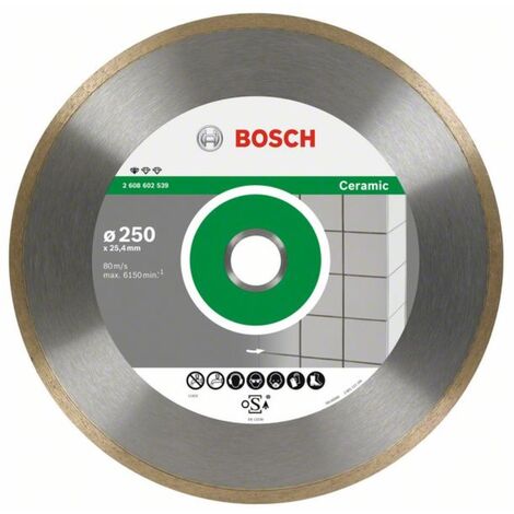 Bosch Diamant disque de coupe standard pour la céramique. 200 x 25