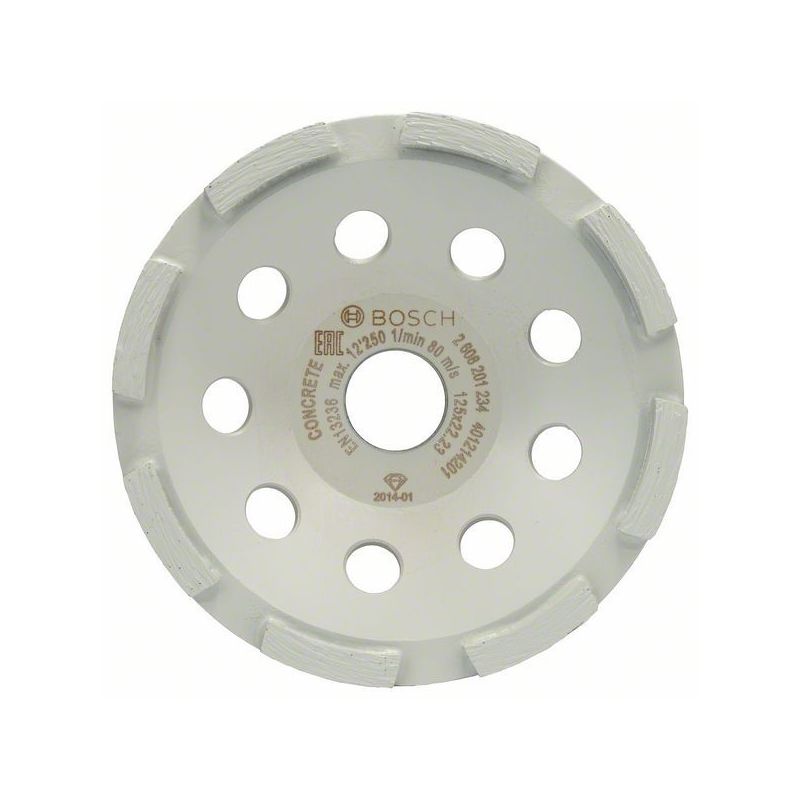 Bosch Diamanttopfscheibe Standard for Universal Turbo 125 x 22,23 x 5 mm