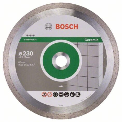 Bosch Diamanttrennscheibe Best for Ceramic 230 x 22,23 x 2,4 x 10 mm