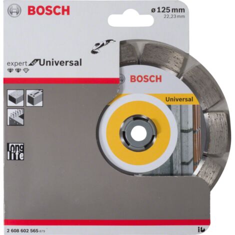 Bosch Diamanttrennscheibe Expert for Universal 125x22,23 x 2,2 x 12mm 2608602565