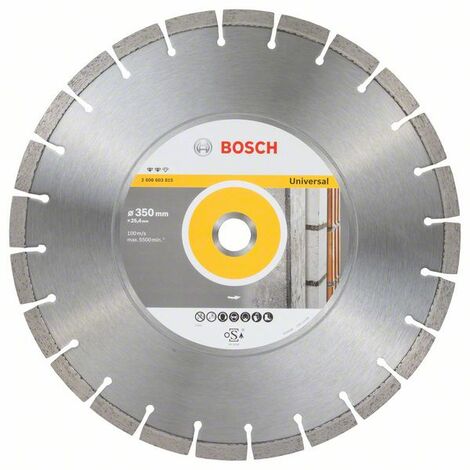 Bosch Diamanttrennscheibe Expert for Universal, 350 x 25,40 x 3,2 x 12 mm