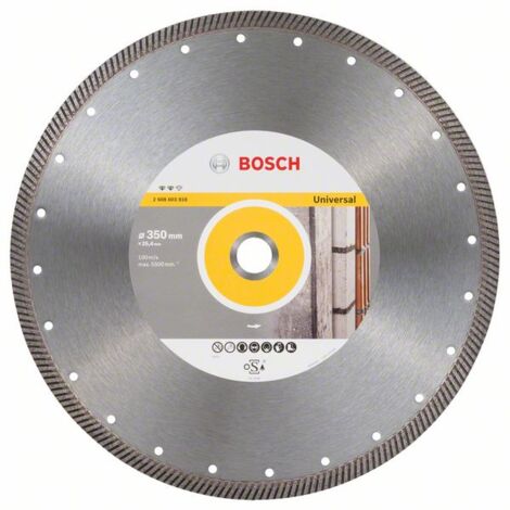 Bosch Diamanttrennscheibe Expert for Universal Turbo 350 x 25,40 x 2,2 x 12 mm