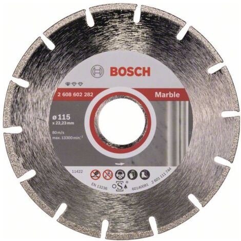 Bosch Diamanttrennscheibe Standard for Marble 115x22,23x2,2x3 mm 2608602282