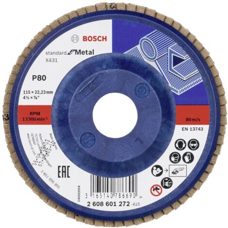 Bosch DISCHO LAMELLARE STANDARD D. 115 MM P80