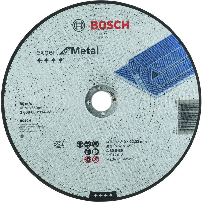 

BOSCH 2608600324 Disco corte recto Expert Metal A 30 S BF, 230, 3,0