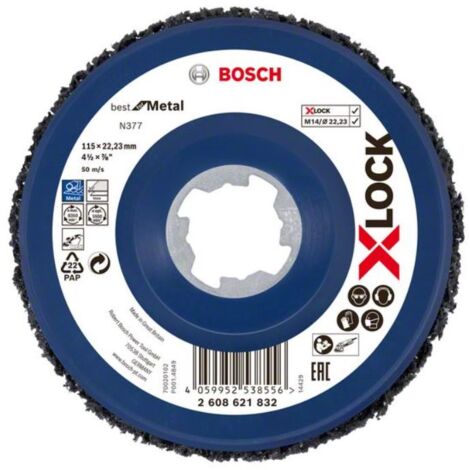 BOSCH DISCO DE LIMPIEZA X-LOCK
