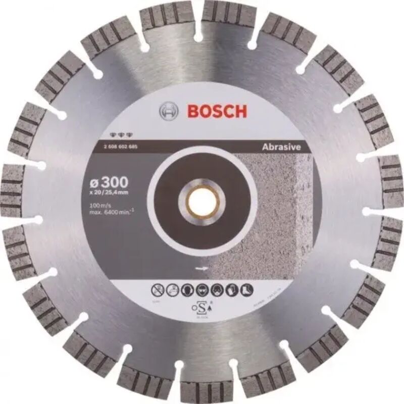 Disco diamantato abrasivo PRO, 450 x 25,4 mm