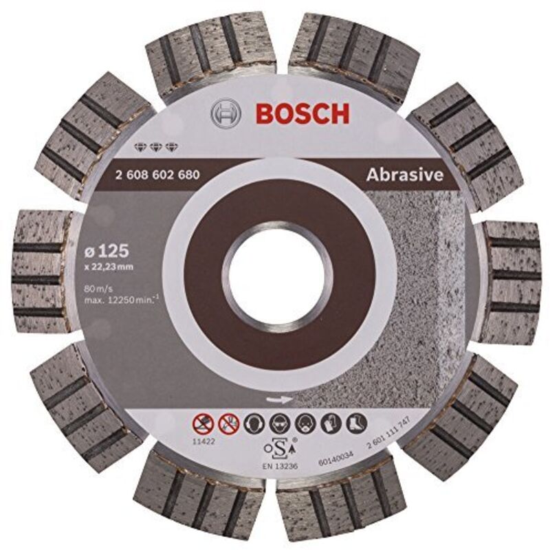 Disco diamantato abrasivo PRO, 125 x 22,23 mm