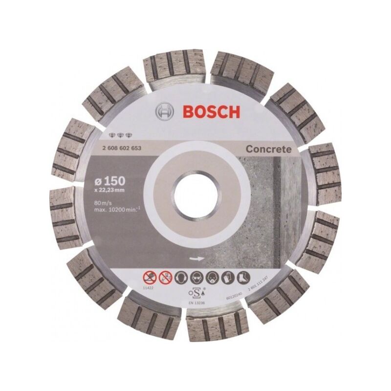 Image of Bosch - Best for Concrete Disco diamantato per smerigliatrice - 115x2,2 mm