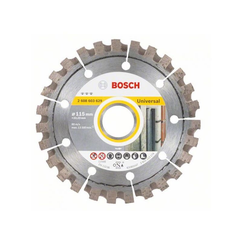 Mola per troncare diamantata - Ø115MM - Bosch