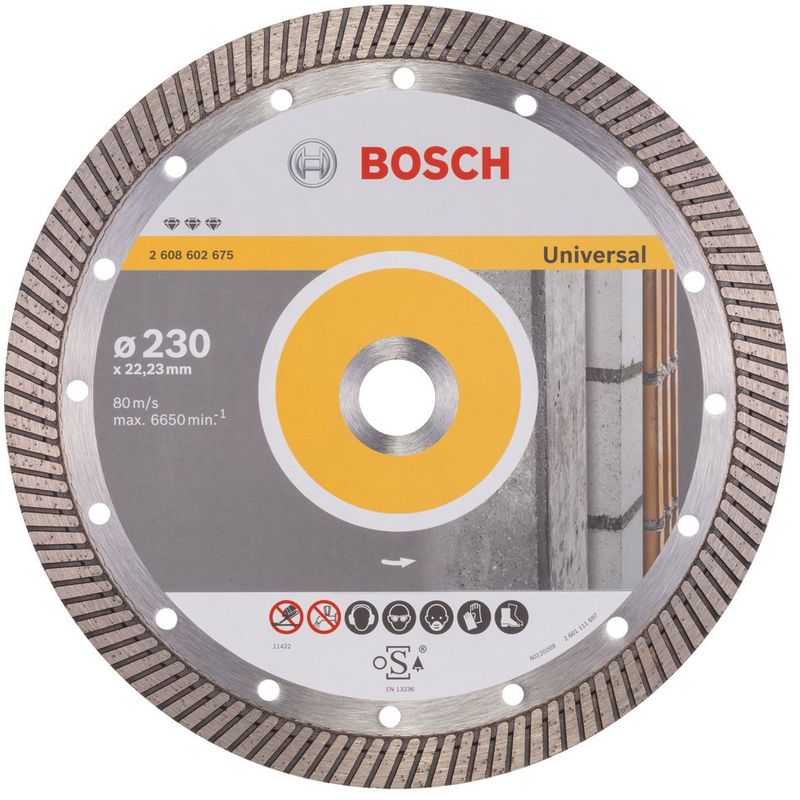 Image of Bosch - Diamante Best Universal Turbo:230x2,5x15