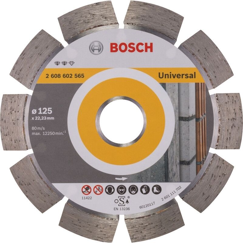 Bosch - 2 608 602 565 - Esperto per Universal (125 x 22,23 x 2,2 x 12 mm)