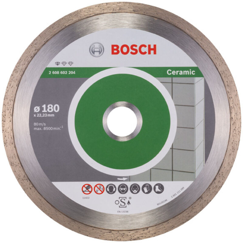 Bosch - Standard for Ceramic Disco diamantato - 180 x 1,6 mm