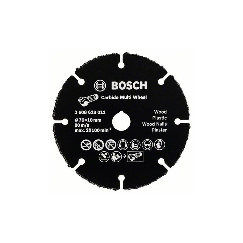 

Bosch Professional - Disco De Corte De Metal Duro Multiwheel Para Amoladora, 76 Mm