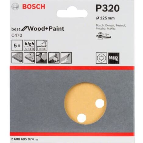 Bosch Disco Per Levigatrice Mm 125