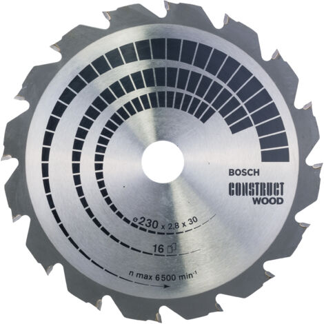 BOSCH DISCO SIERRA CONSTRUCT  WOOD 230 X 2.8X 30D: 16FWF